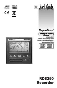 Thumbnail of document Manual - RD8252-USB Paperless Recorder w/Configurable Universal Inputs